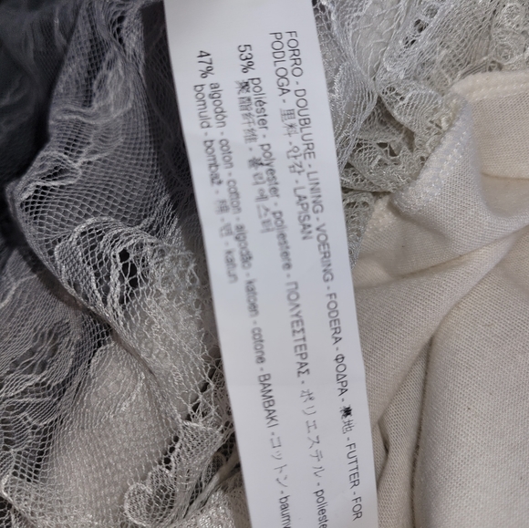 Zara sweater dress with lace - Picture 4 of 4